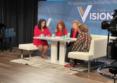 Jearlyn Dennie, Day Gardner, Destiny Yarbrough & Dr. Alveda King